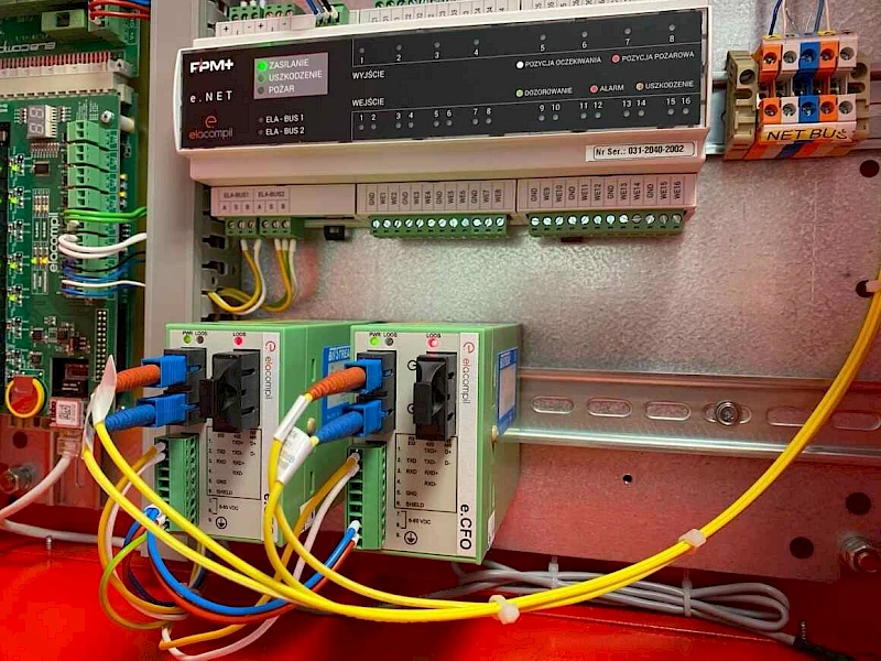 Fibre optic revolution in fire protection systems with Ela-compil and BitStream