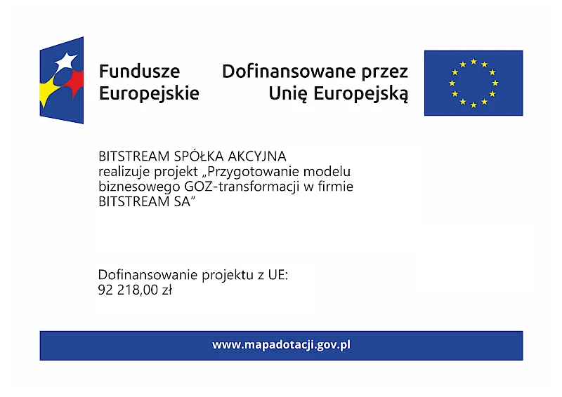 Proiectul "Pregătirea unui model de afaceri de transformare GOZ la BITSTREAM SA"