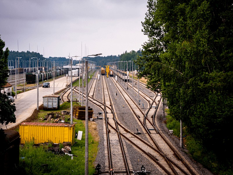 Construirea infrastructurii de trecere a frontierei feroviare în Siemianówka