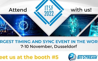 You are cordially invited to attend and visit us at our stand at the ITSF international conference taking place from 7-10. November 2022 in Düsseldorf, Germany.
